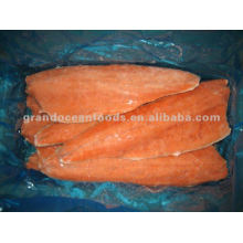 Frozen chum salmon fillet